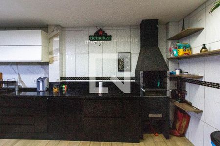 Cozinha e area gourmet de casa à venda com 3 quartos, 110m² em Jardim Almeida Prado, Guarulhos