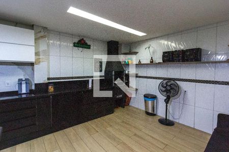 Cozinha e area gourmet de casa à venda com 3 quartos, 110m² em Jardim Almeida Prado, Guarulhos