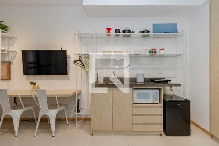 Studio de kitnet/studio para alugar com 1 quarto, 25m² em Brooklin, São Paulo