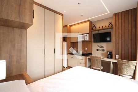 Studio de kitnet/studio para alugar com 1 quarto, 21m² em Pompeia, São Paulo