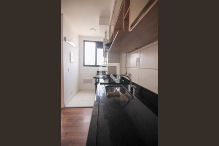 Sala e Cozinha  de apartamento para alugar com 2 quartos, 42m² em Vila Andrade, São Paulo