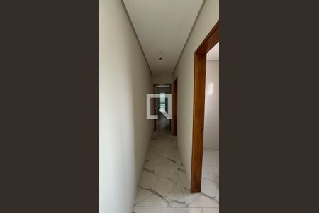 Corredor de apartamento para alugar com 2 quartos, 78m² em Jardim Guarará, Santo André