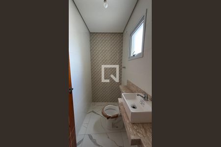 Banheiro da Suíte de apartamento para alugar com 2 quartos, 78m² em Jardim Guarará, Santo André