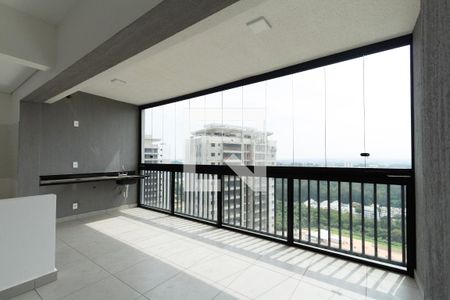 Varanda da Sala de apartamento para alugar com 3 quartos, 130m² em Além Ponte, Sorocaba
