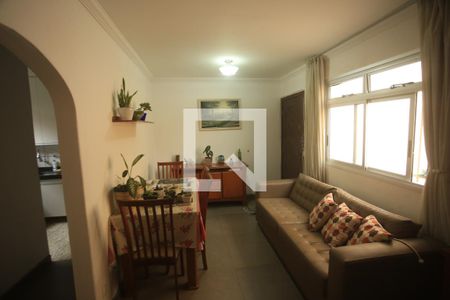 Sala de apartamento à venda com 2 quartos, 52m² em Caiçara-adelaide, Belo Horizonte