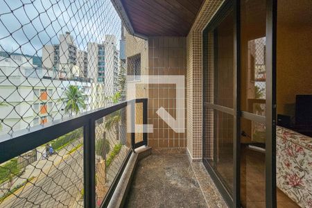 varanda de apartamento para alugar com 3 quartos, 130m² em Jardim Tres Marias, Guarujá
