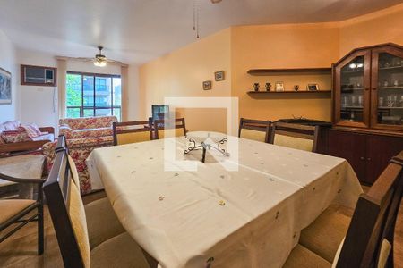 Sala de apartamento para alugar com 3 quartos, 130m² em Jardim Tres Marias, Guarujá