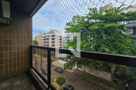 Varanda da Sala de apartamento para alugar com 3 quartos, 130m² em Jardim Tres Marias, Guarujá