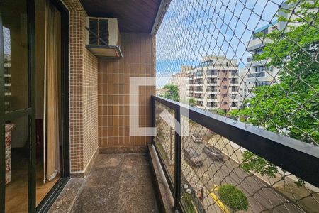 varanda de apartamento para alugar com 3 quartos, 130m² em Jardim Tres Marias, Guarujá