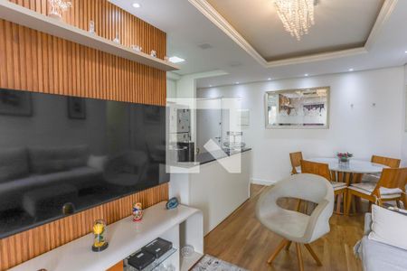 Sala  de apartamento à venda com 3 quartos, 78m² em Centro, Diadema