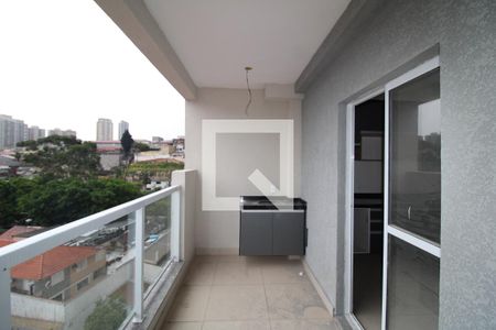 Studio - Varanda de apartamento à venda com 1 quarto, 33m² em Vila Mariza Mazzei, São Paulo