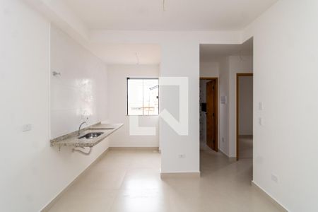 Sala/Cozinha de apartamento à venda com 2 quartos, 42m² em Vila Germinal, São Paulo
