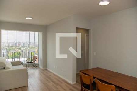 Sala de apartamento para alugar com 2 quartos, 61m² em Brooklin, São Paulo