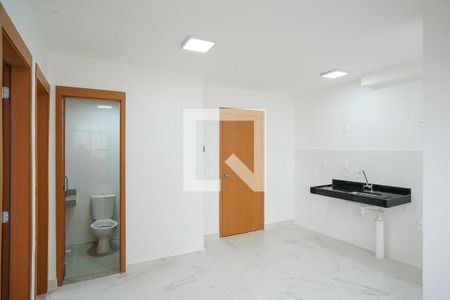 Sala de apartamento para alugar com 2 quartos, 36m² em Vila Palmares, São Caetano do Sul