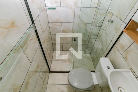 Banheiro de apartamento para alugar com 2 quartos, 44m² em Vila Conde do Pinhal, São Paulo