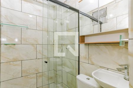 Banheiro de apartamento para alugar com 2 quartos, 44m² em Vila Conde do Pinhal, São Paulo