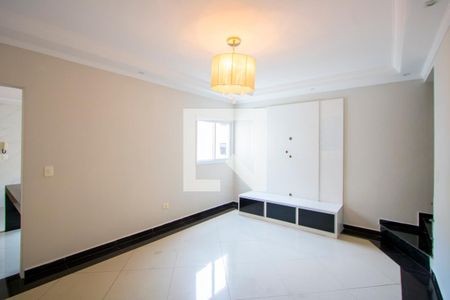 Sala de apartamento à venda com 3 quartos, 90m² em Vila Pires, Santo André