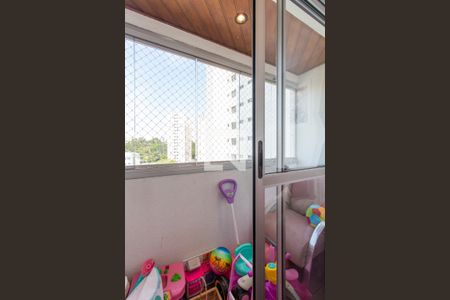 Varanda da Sala  de apartamento à venda com 2 quartos, 49m² em Vila Taquari, São Paulo