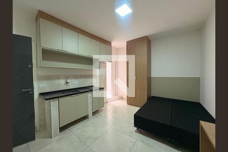 Sala/ quarto  de kitnet/studio para alugar com 1 quarto, 22m² em Parque das Nações, Santo André