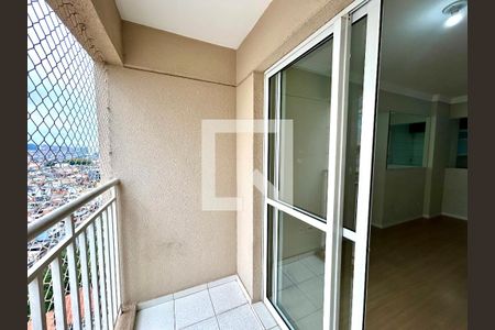 Varanda da Sala de apartamento para alugar com 2 quartos, 55m² em Vila Rosalia, Guarulhos