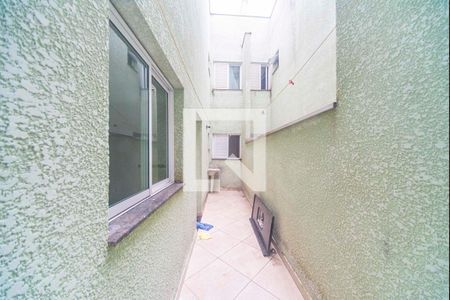 Vista da Sala de apartamento para alugar com 2 quartos, 50m² em Vila Valparaíso, Santo André