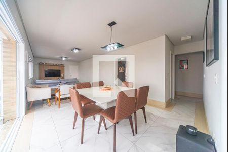 Sala de apartamento à venda com 3 quartos, 132m² em Vila América, Santo André