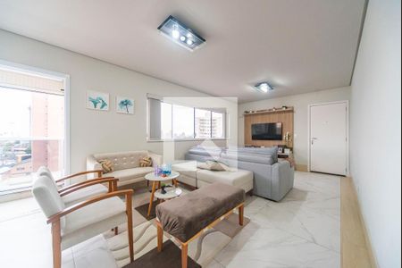 Sala de apartamento à venda com 3 quartos, 132m² em Vila América, Santo André