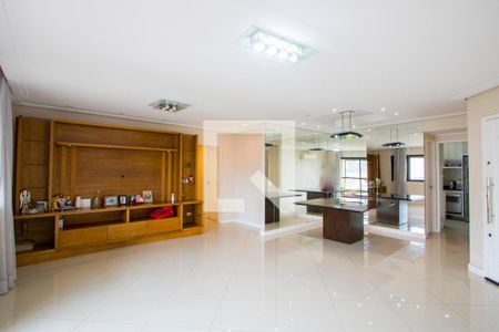 Sala de apartamento para alugar com 3 quartos, 114m² em Jardim, Santo André