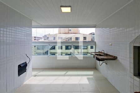 Sacada  de apartamento para alugar com 3 quartos, 118m² em Vila Caiçara, Praia Grande