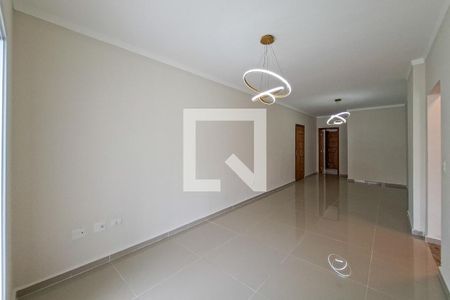Sala de apartamento para alugar com 3 quartos, 118m² em Vila Caiçara, Praia Grande
