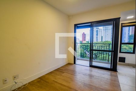 Sala de apartamento para alugar com 1 quarto, 42m² em Campestre, Santo André