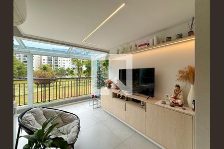 Sala de apartamento à venda com 2 quartos, 90m² em Santo Amaro, São Paulo