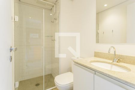 Banheiro de kitnet/studio para alugar com 1 quarto, 30m² em Vila Olímpia, São Paulo