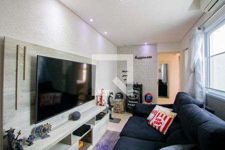 Sala de apartamento para alugar com 2 quartos, 80m² em Vila Assunção, Santo André