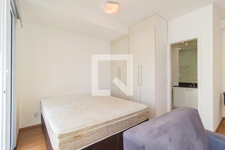 Quarto de apartamento à venda com 1 quarto, 40m² em Vila Regente Feijó, São Paulo