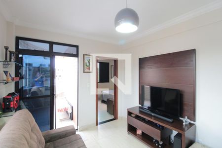 Sala de TV de apartamento à venda com 3 quartos, 107m² em Castelo, Belo Horizonte