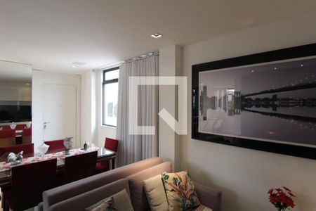 Sala de apartamento à venda com 3 quartos, 107m² em Castelo, Belo Horizonte