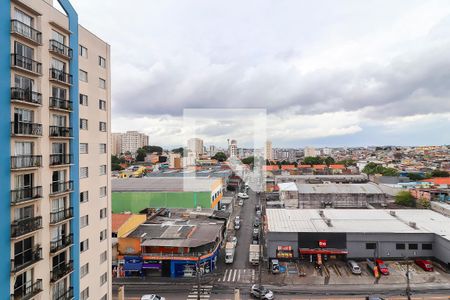 Varanda da Sala de apartamento para alugar com 2 quartos, 56m² em Vila Carmosina, São Paulo
