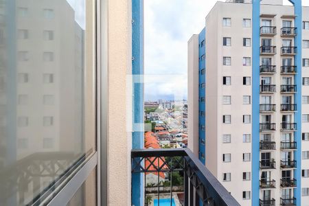 Varanda da Sala de apartamento para alugar com 2 quartos, 56m² em Vila Carmosina, São Paulo