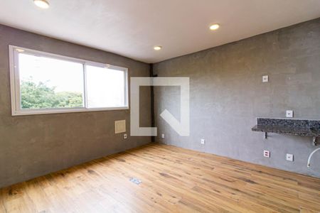 Sala / Quarto de apartamento para alugar com 1 quarto, 25m² em Barra Funda, São Paulo