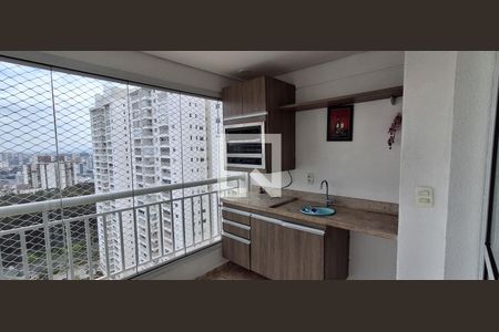 Varanda de apartamento para alugar com 3 quartos, 107m² em Vila Lusitania, São Bernardo do Campo
