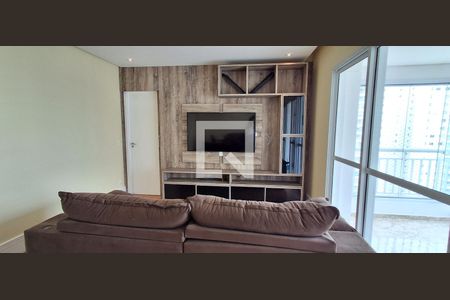 Sala de apartamento para alugar com 3 quartos, 107m² em Vila Lusitania, São Bernardo do Campo