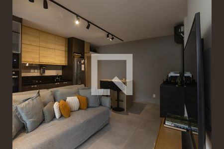 Sala de apartamento à venda com 2 quartos, 81m² em Moema, São Paulo