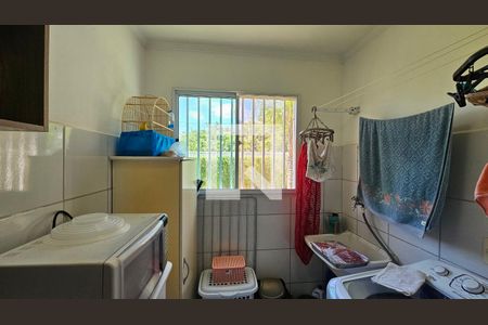 Cozinha e Área de Serviço de apartamento à venda com 2 quartos, 59m² em Jardim Pacaembu, Jundiaí