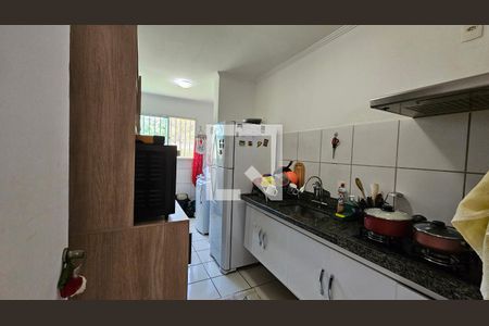 Cozinha e Área de Serviço de apartamento à venda com 2 quartos, 59m² em Jardim Pacaembu, Jundiaí