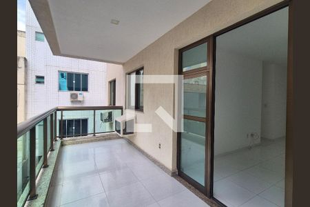 Varanda  de apartamento à venda com 3 quartos, 80m² em Recreio dos Bandeirantes, Rio de Janeiro