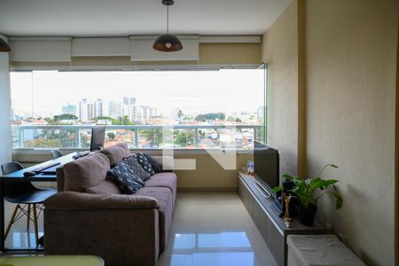 Sala de apartamento à venda com 1 quarto, 41m² em Vila Dom Pedro I, São Paulo