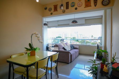 Sala de apartamento à venda com 1 quarto, 41m² em Vila Dom Pedro I, São Paulo