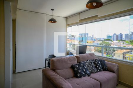 Sala de apartamento à venda com 1 quarto, 41m² em Vila Dom Pedro I, São Paulo