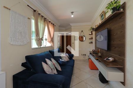 Sala de apartamento à venda com 2 quartos, 70m² em Parque Erasmo Assunção, Santo André
